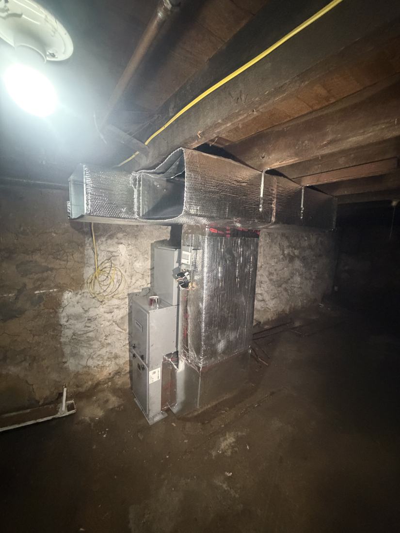 Air handler and ductwork project
